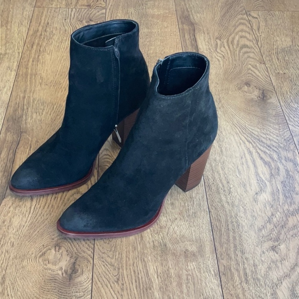Sam Edelman suede black boots